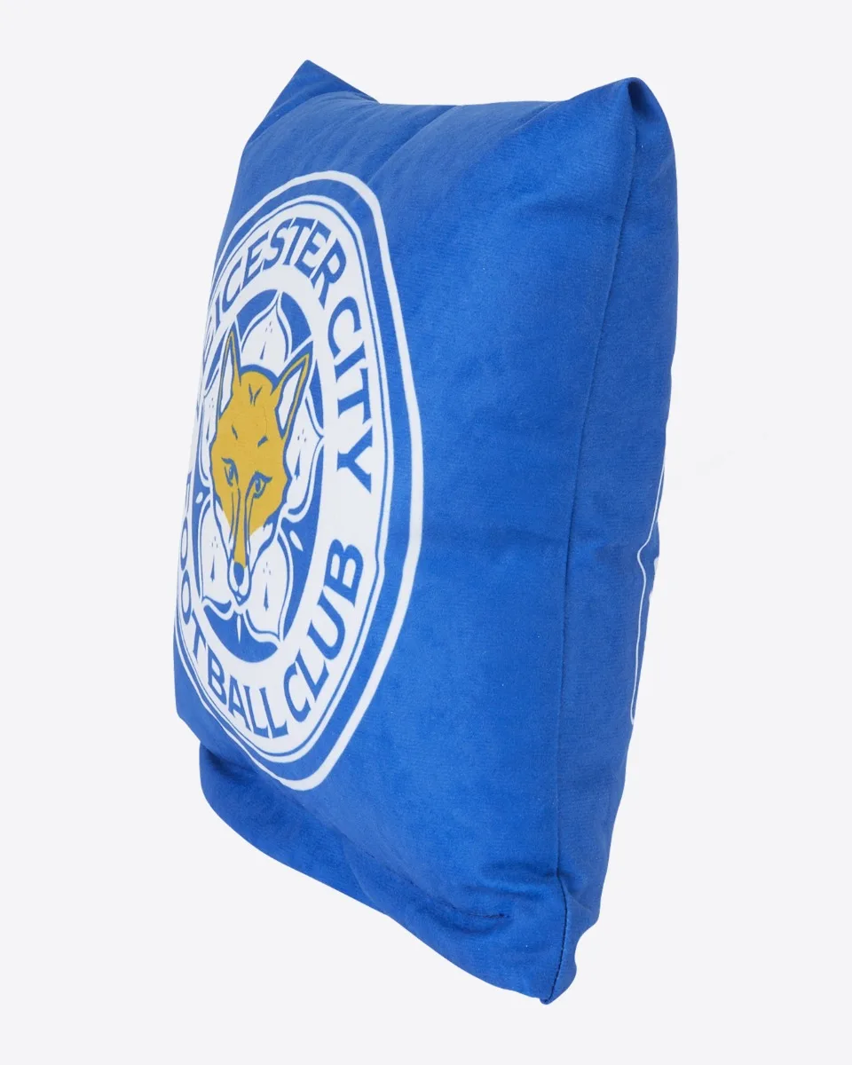 Leicester City Crest & Street Sign Cushion