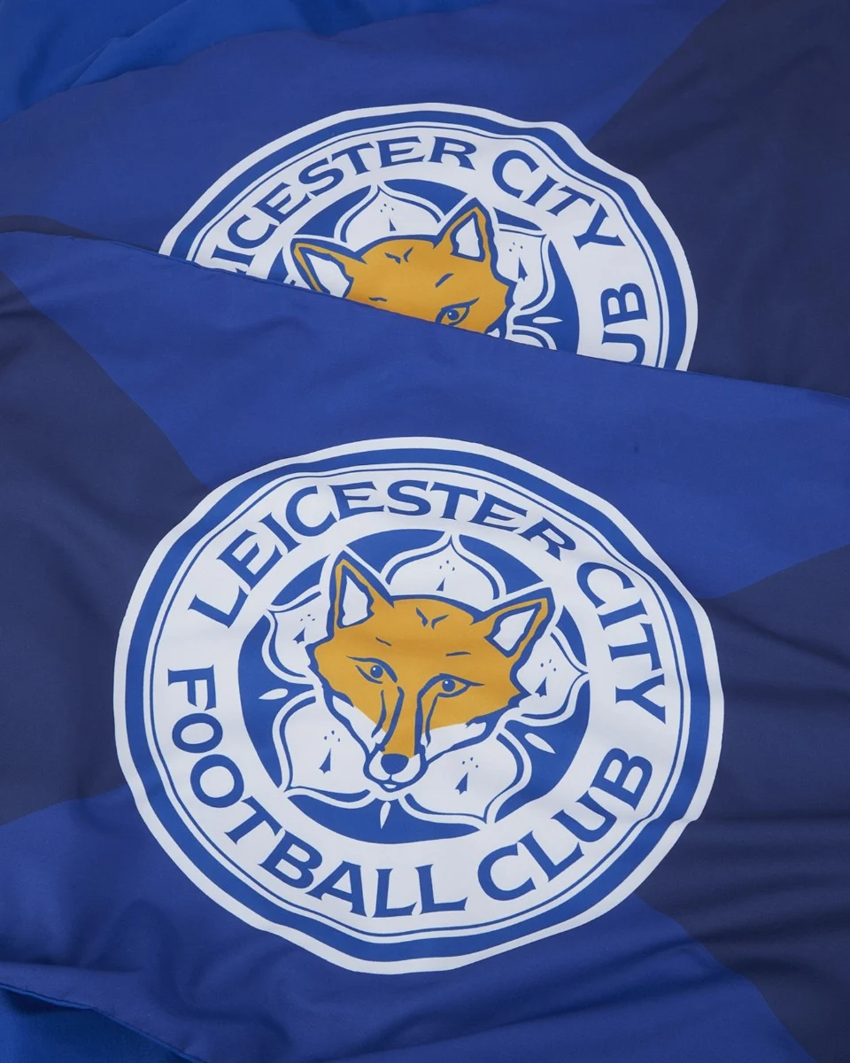 Leicester City Club Crest Duvet Set - Double