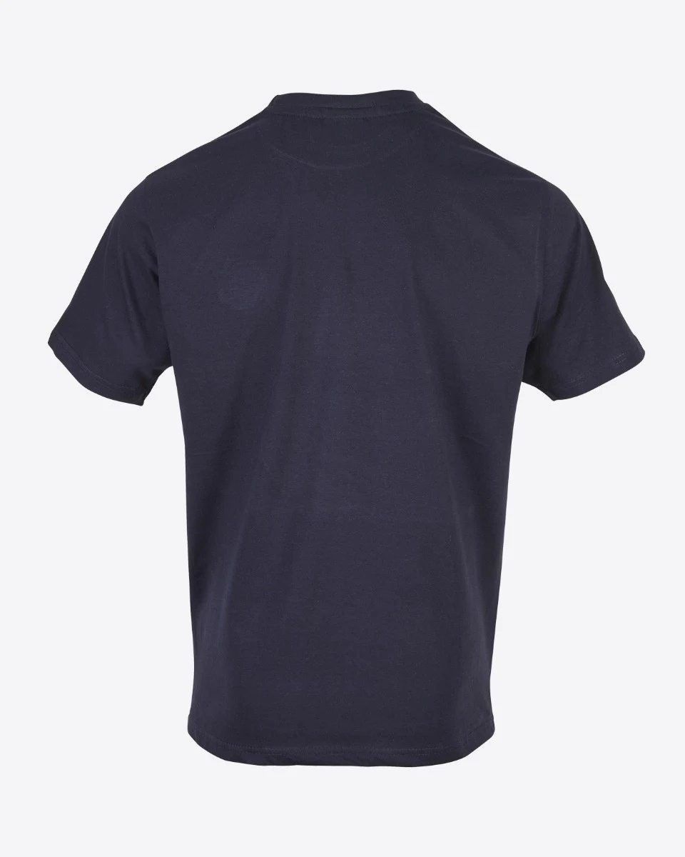 Leicester City Navy Essential Crest T-Shirt - Mens