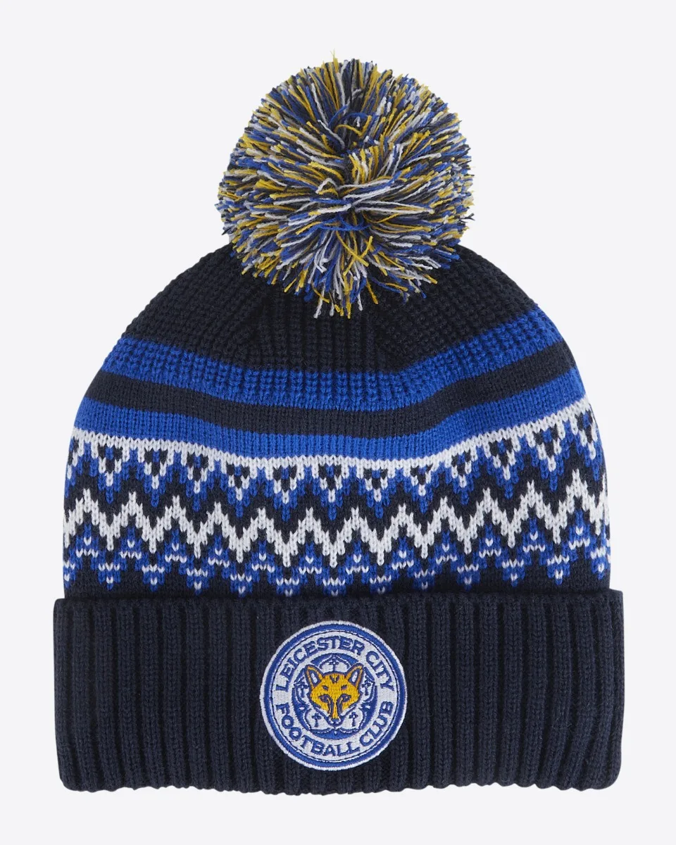 Leicester City Fairisle Bobble Knit - Adults