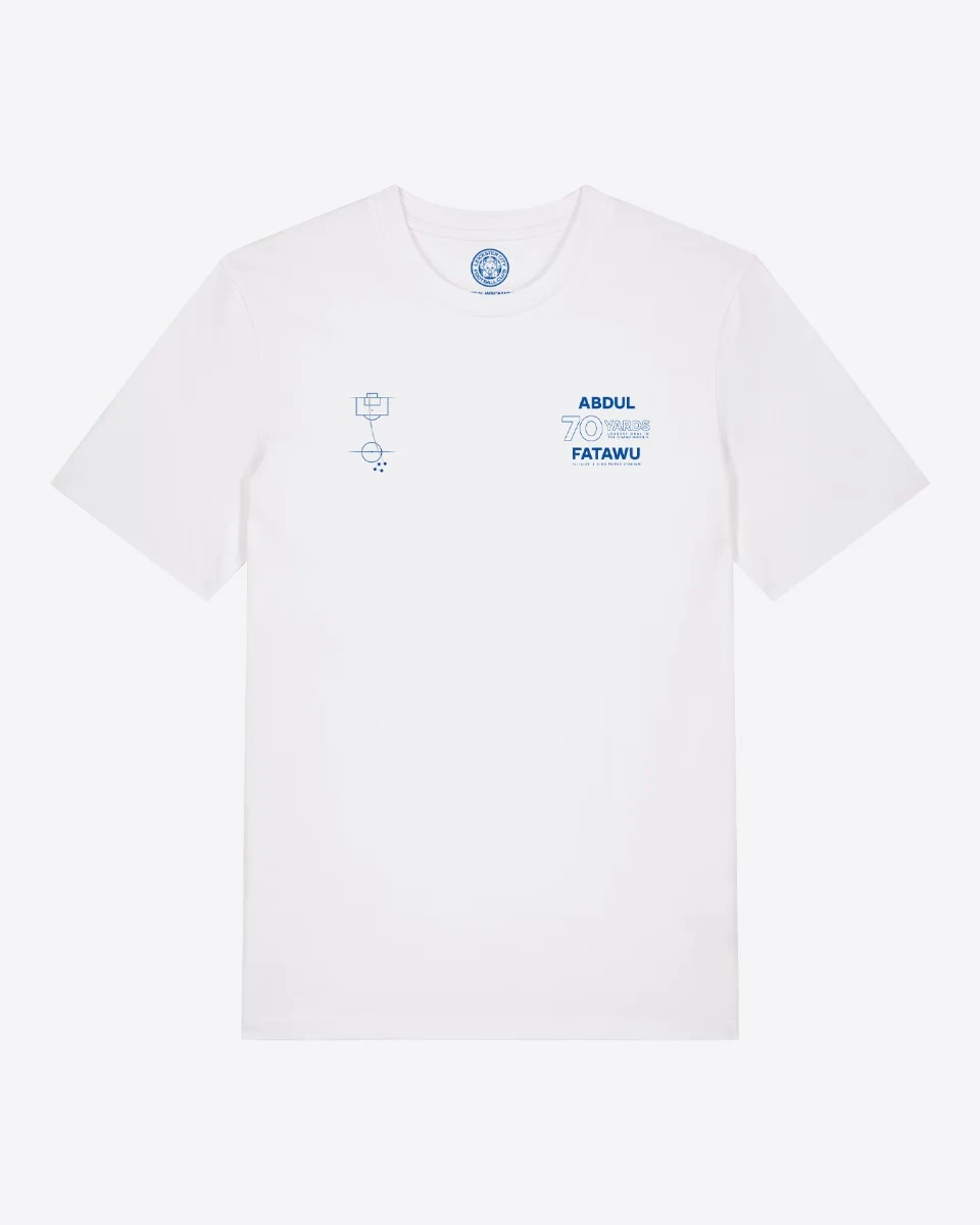 Leicester City Fatawu Goal White T-Shirt - Kids