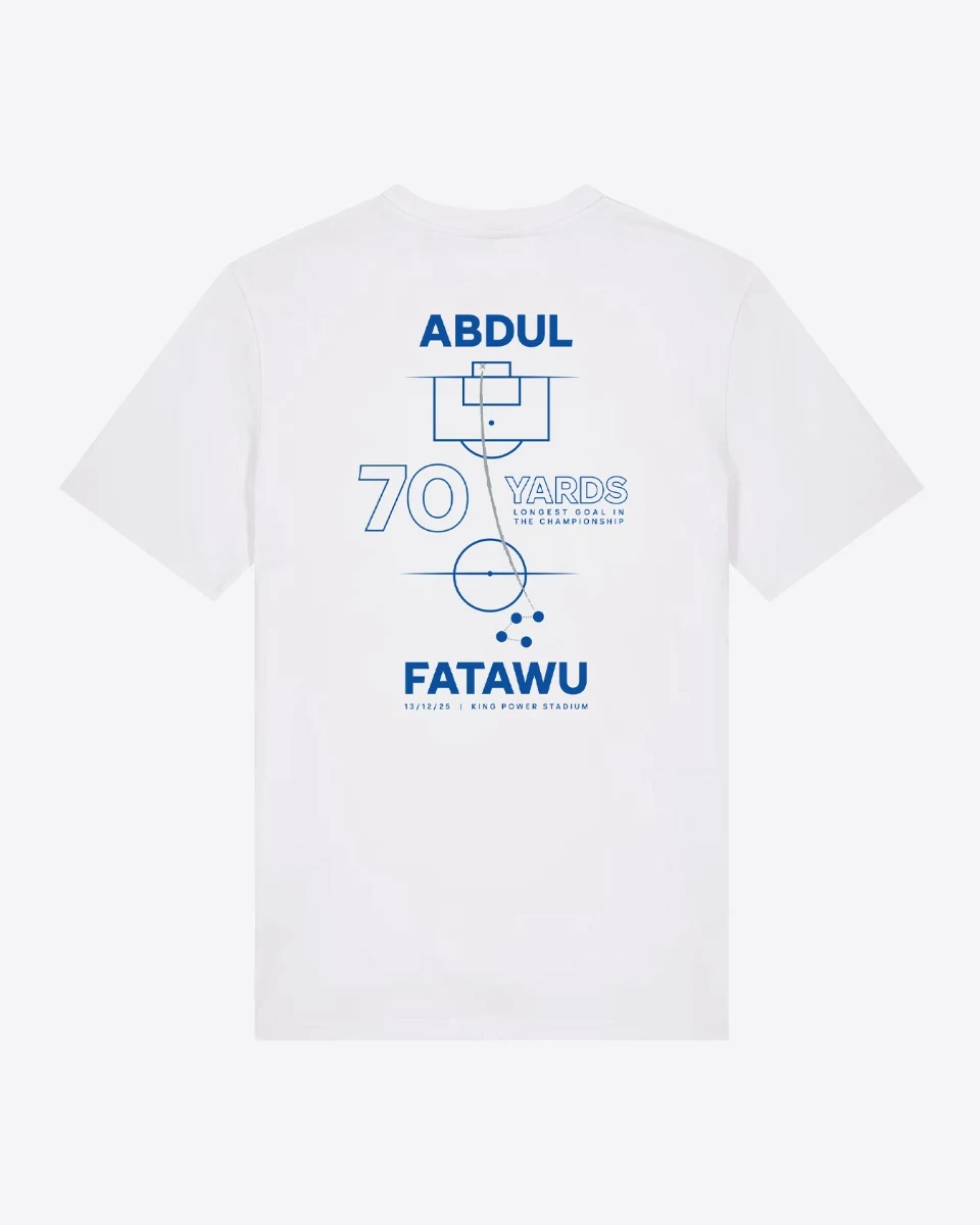 Leicester City Fatawu Goal White T-Shirt - Kids