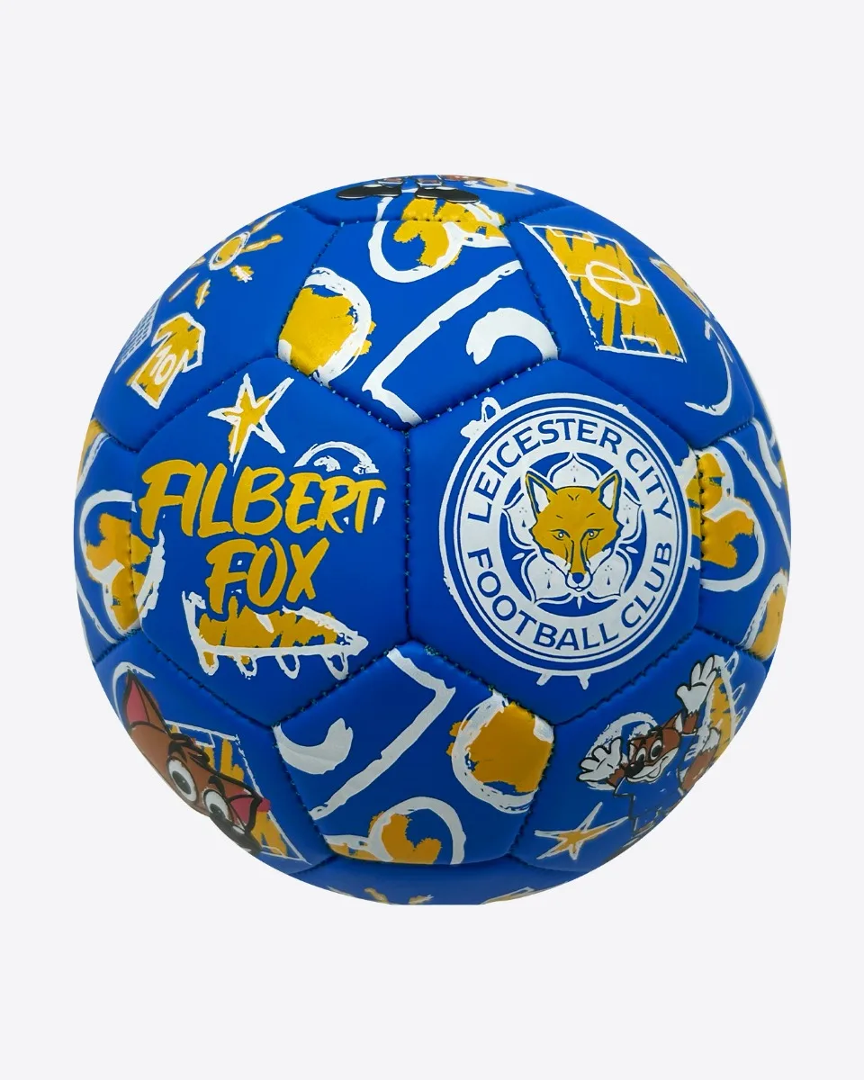 Leicester City Filbert Fox Football - Size 1