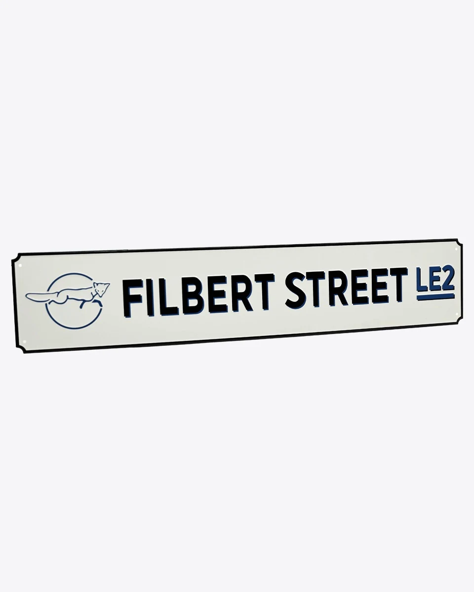 Leicester City Retro Street Sign