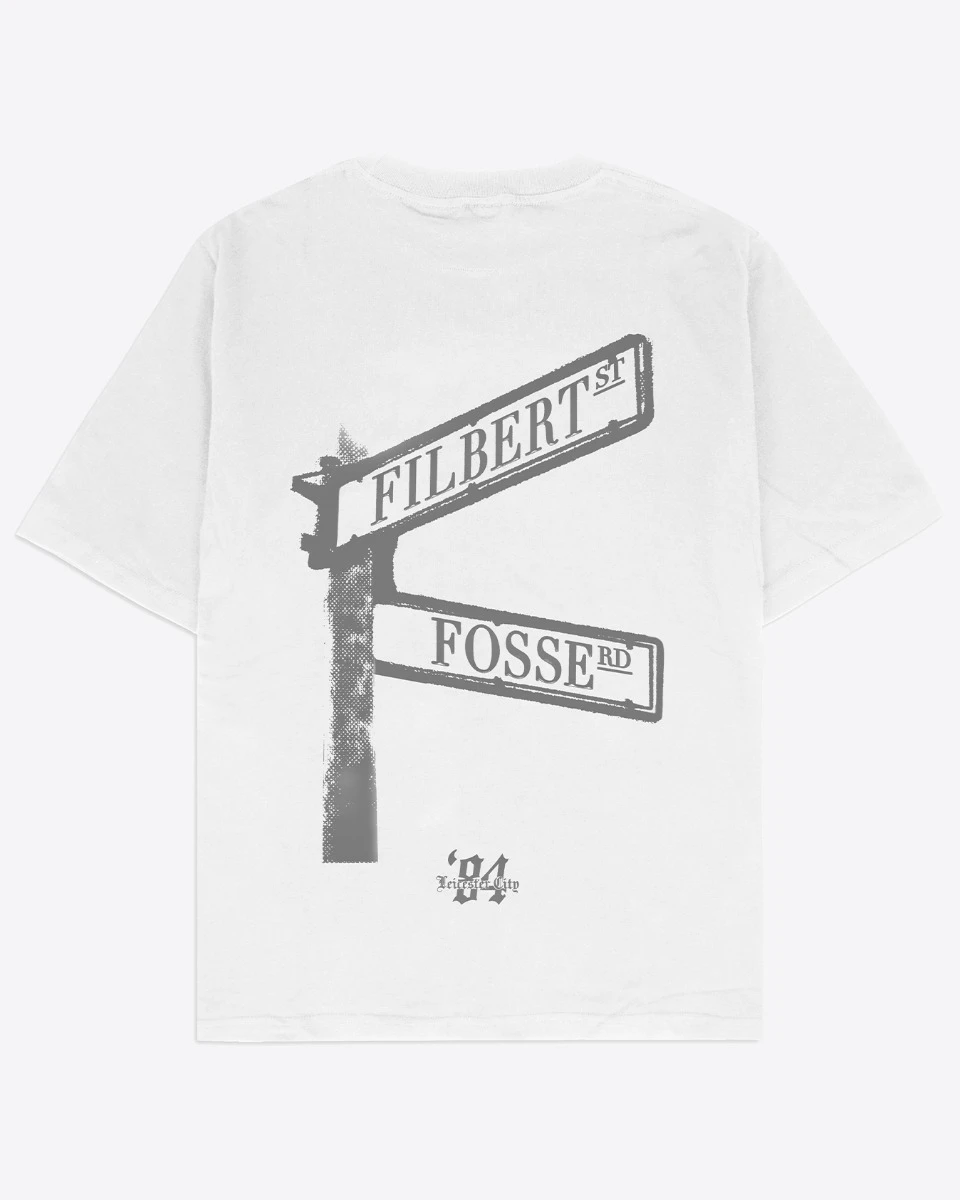 Leicester City Street Sign T-Shirt - Mens