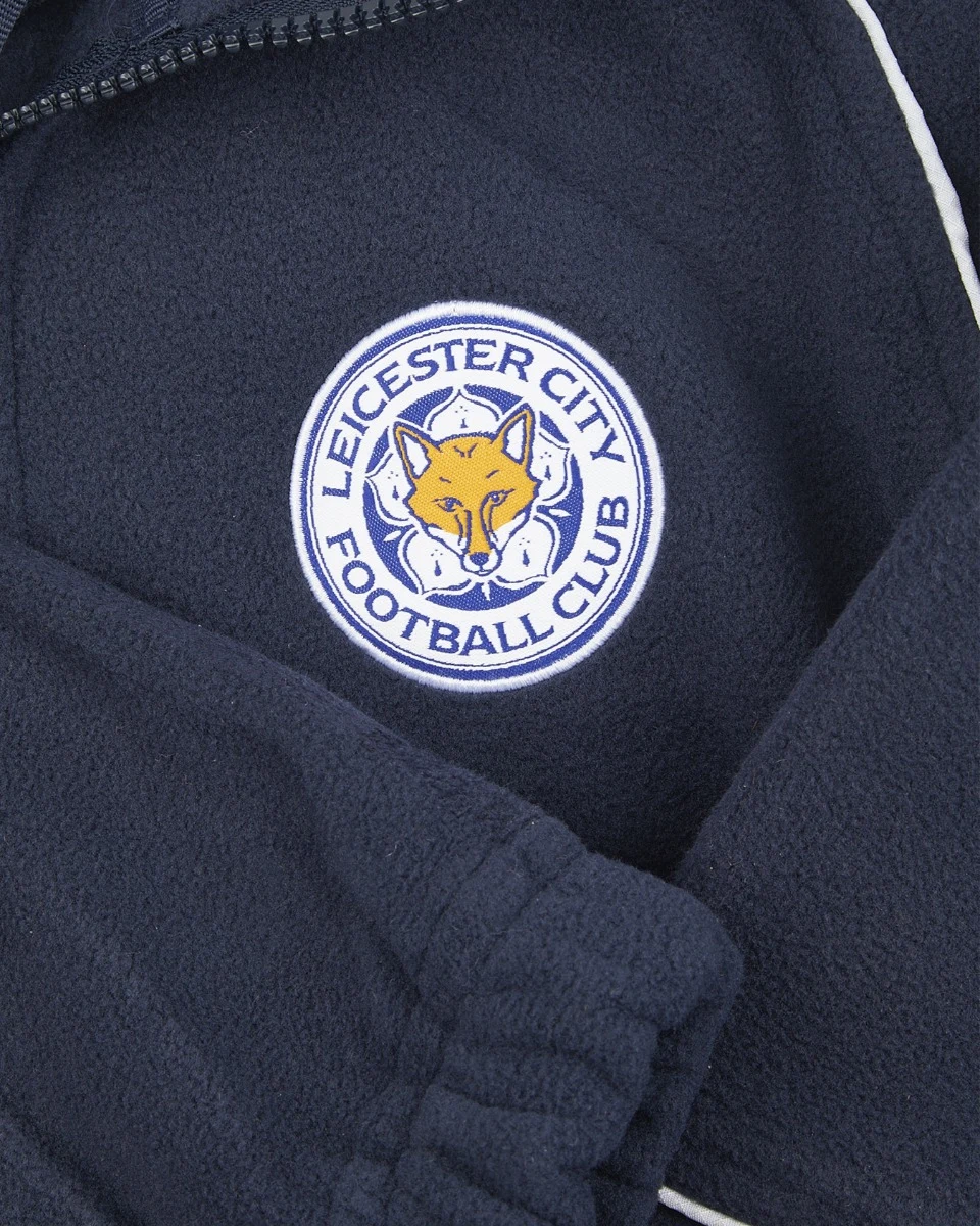 Leicester City Navy Fleece Jacket - Kids