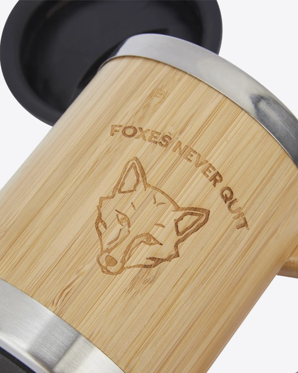Leicester City Foxhead Bamboo Thermos Mug