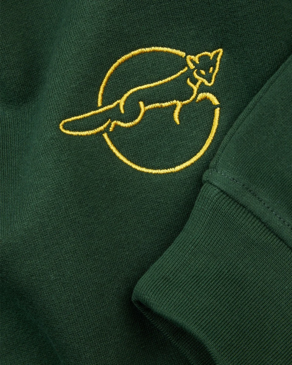 Leicester City Green Essential Retro Sweatshirt - Mens