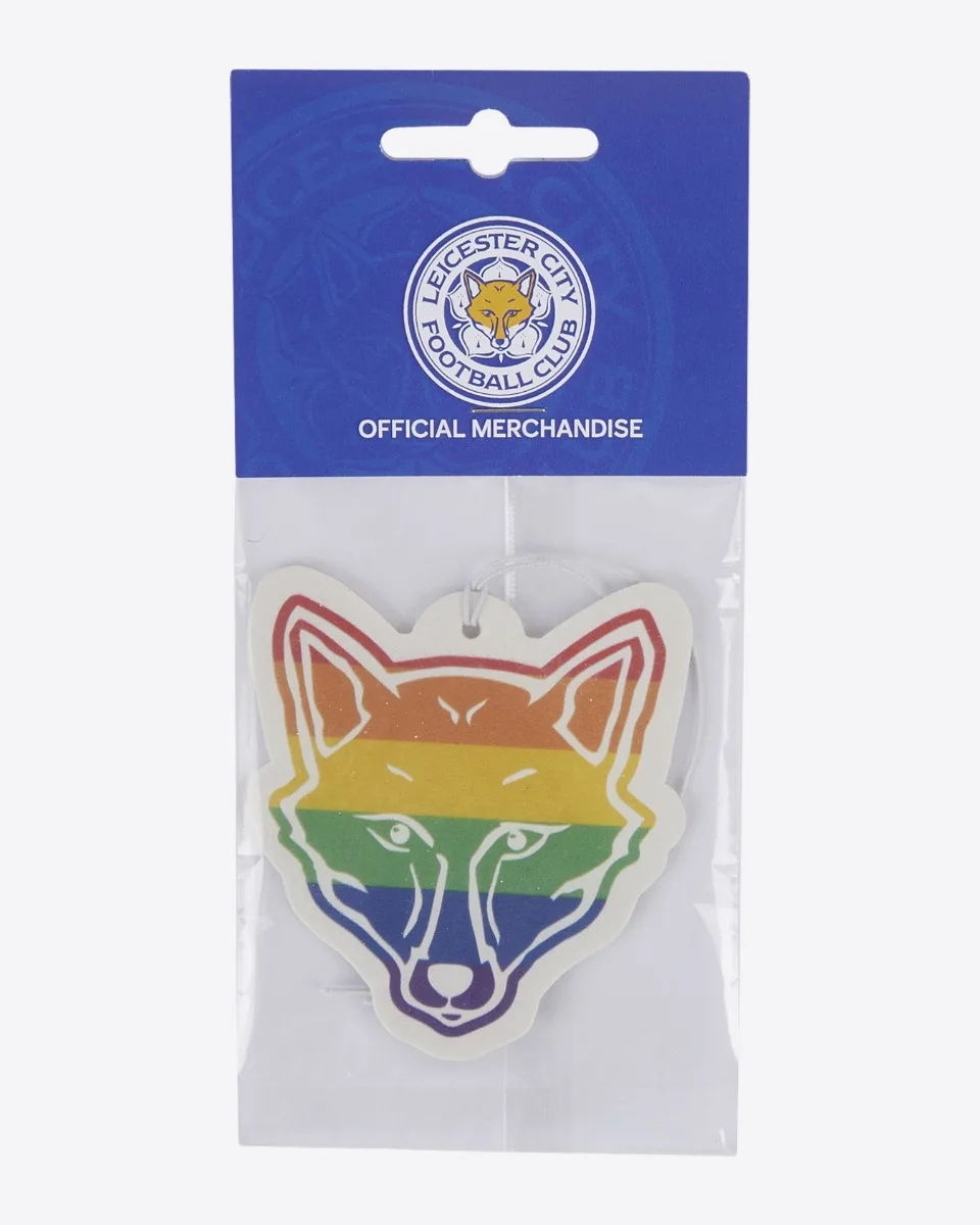 Leicester City Foxes Rainbow Car Air Freshener
