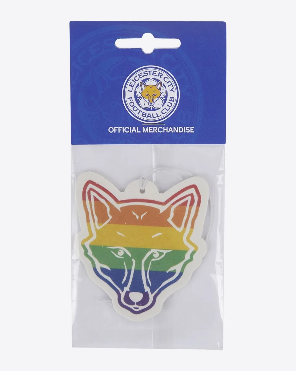 Leicester City Foxes Rainbow Car Air Freshener