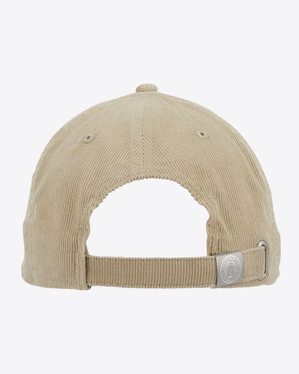Leicester City Foxes Beige Cord Cap - Womens