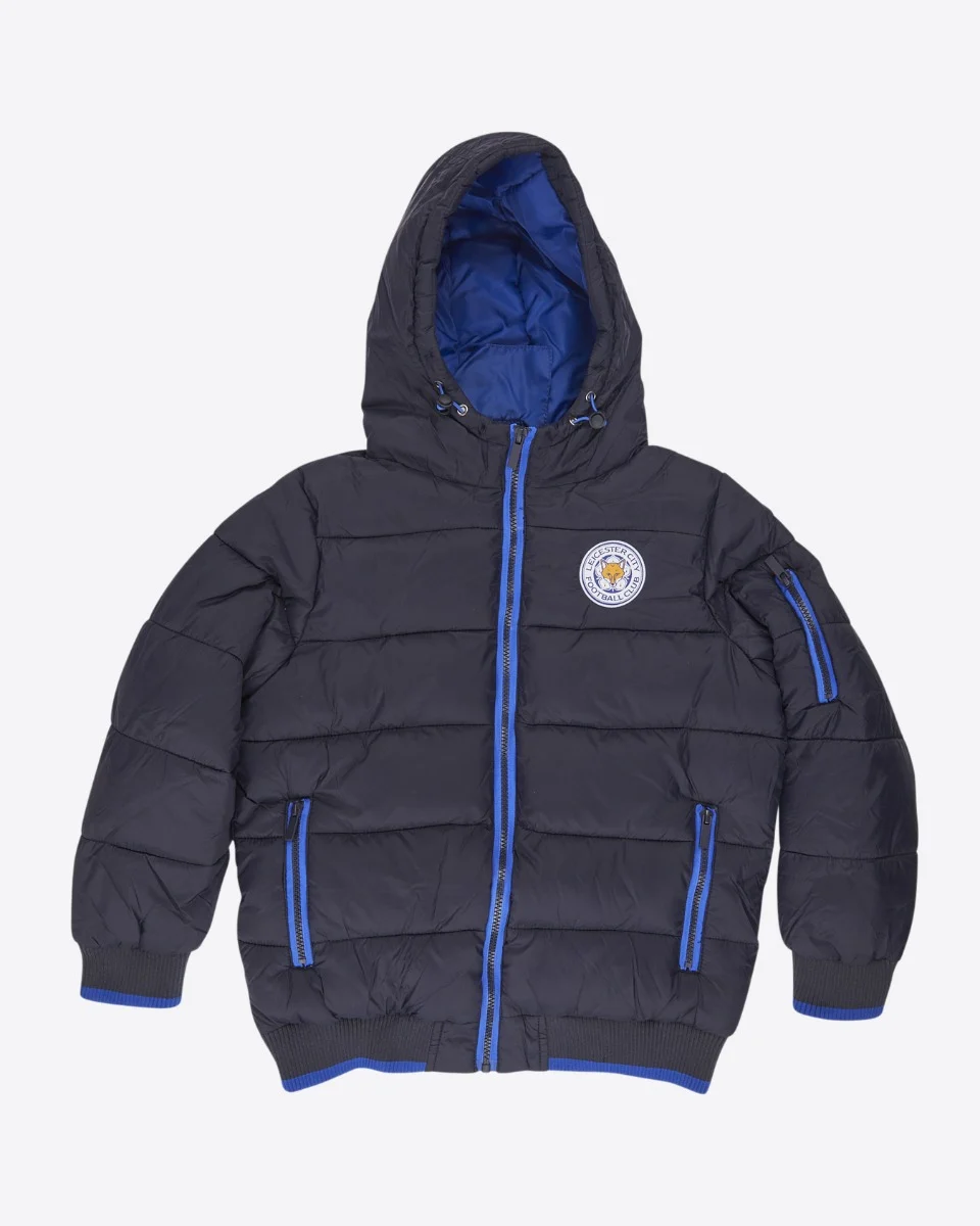 Leicester City Crest Padded Jacket - Kids