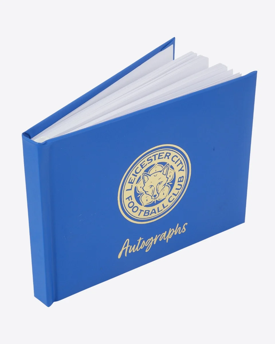 Leicester City Autograph Book