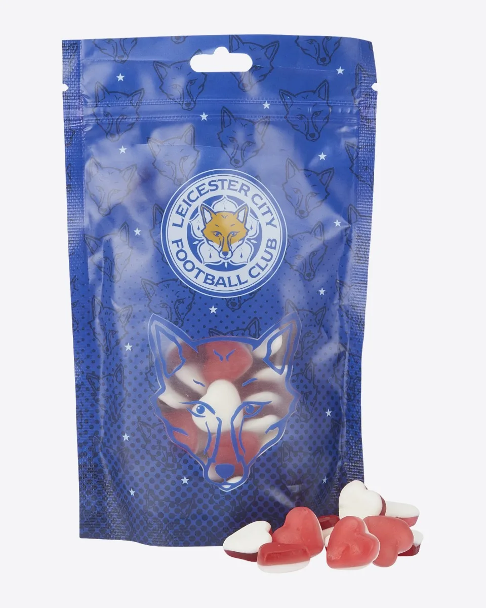 Leicester City Sweet Pouch - Heart Throbs