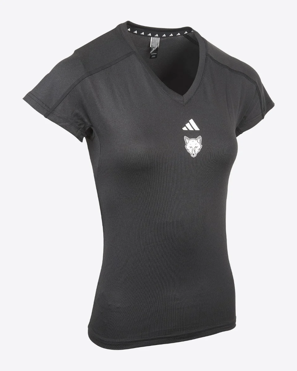 adidas Black Gym T-Shirt - Womens 