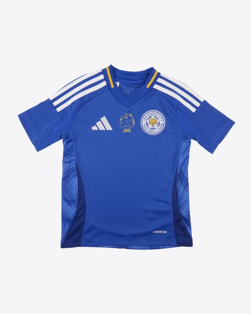 LCFC x JV9 GOAT Boxed 2024/25 Home Shirt - Kids
