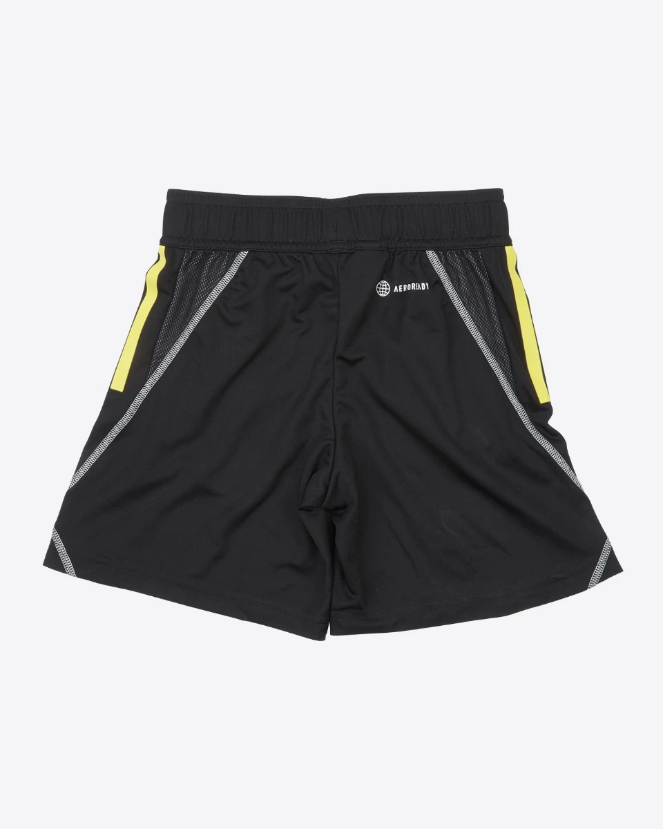 2023/24 Black/Yellow Training Shorts - Kids