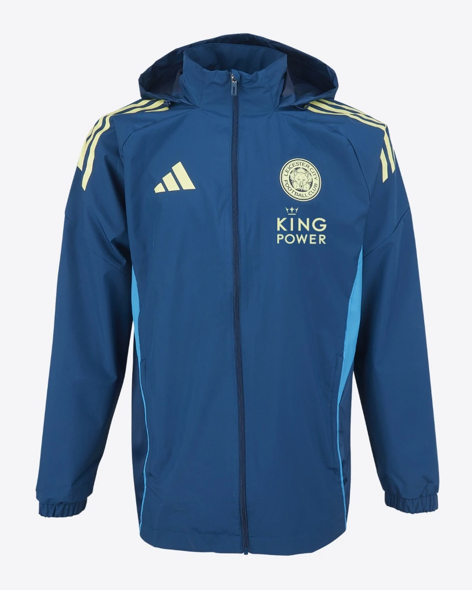 2025/26 Navy/Yellow Rain Jacket - Mens