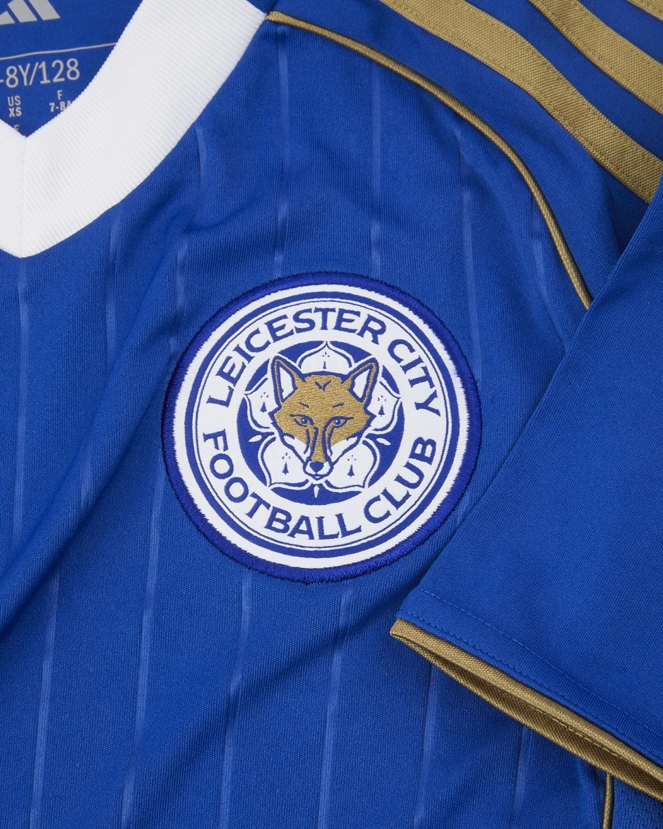 Leicester City Men's Home Shirt 2025/26 - Kids