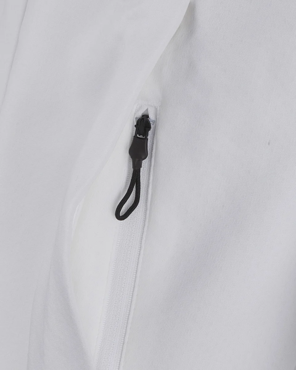 adidas Z.N.E White Full Zip Hoody - Adults