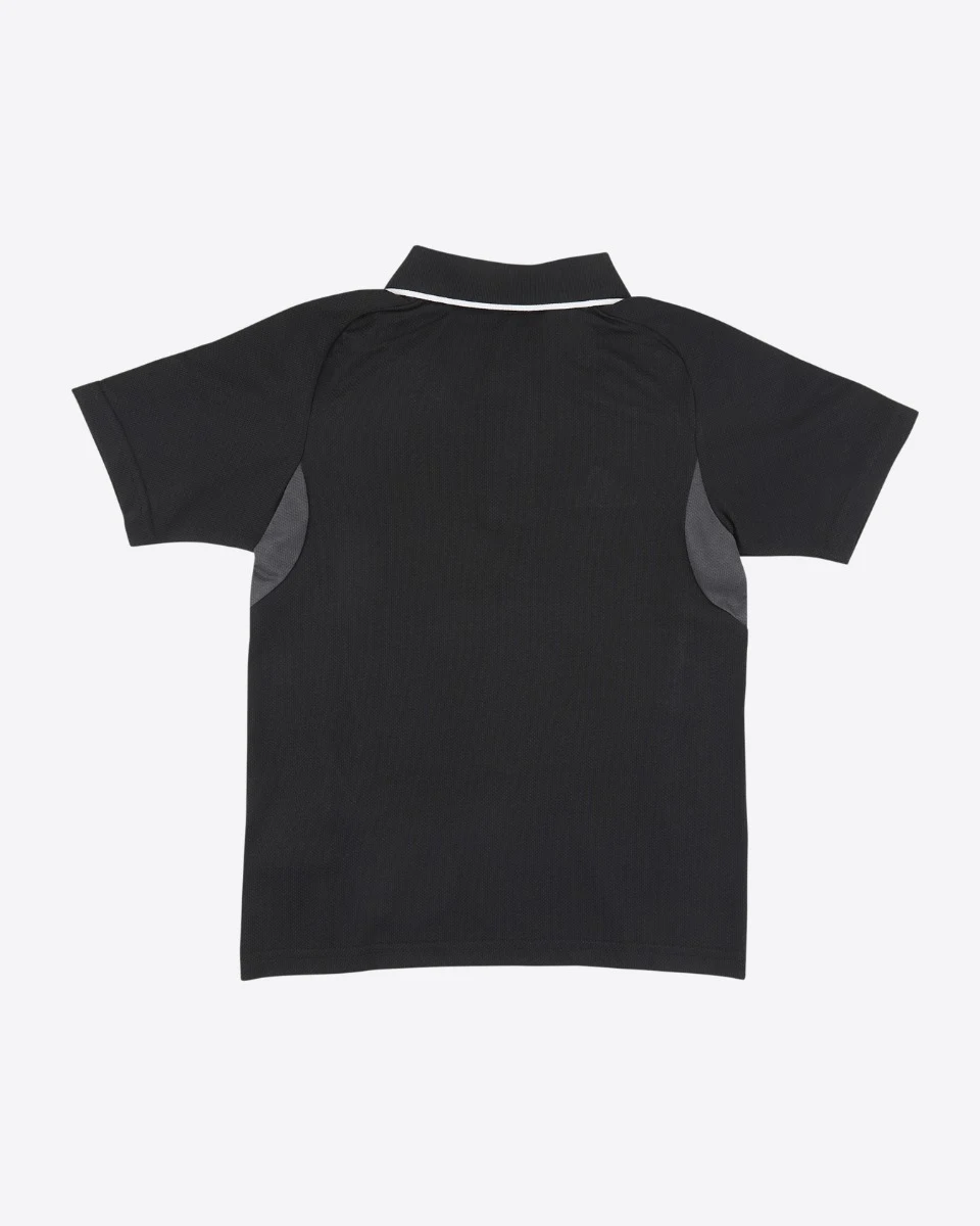 2025/26 Black Travel Polo - Kids