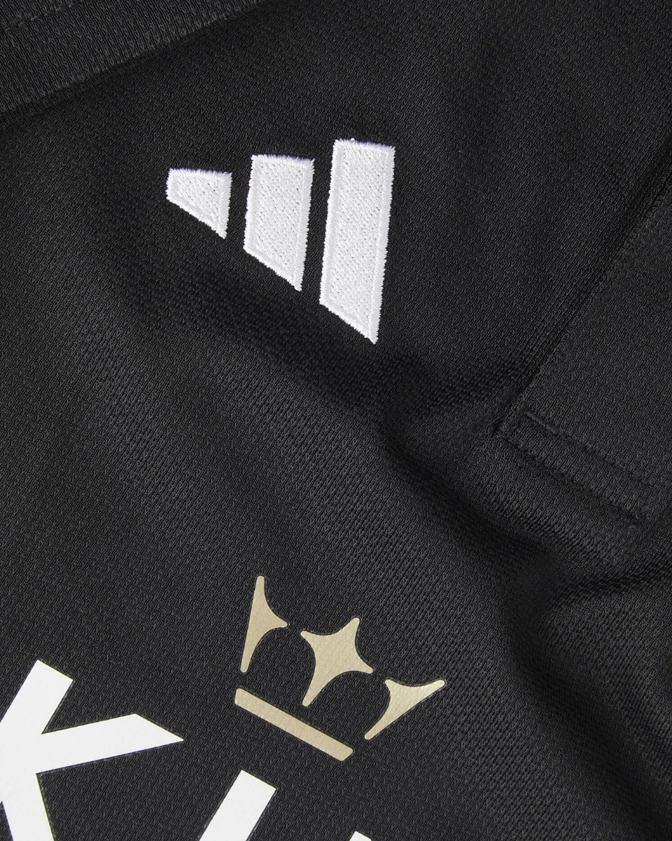 2025/26 Black Travel Polo - Kids