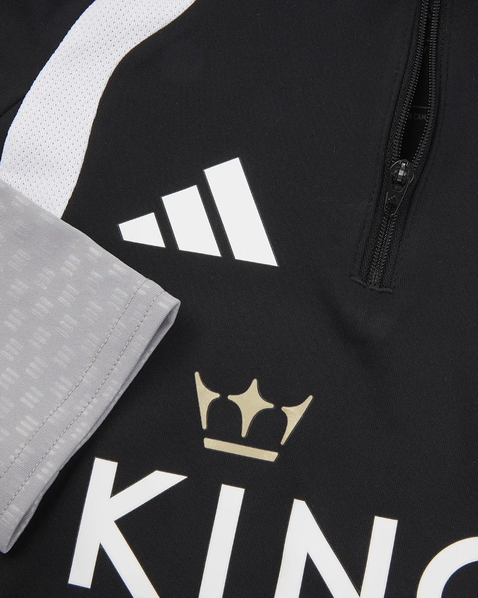 2026/27 Black Training 1/4 Zip - Kids