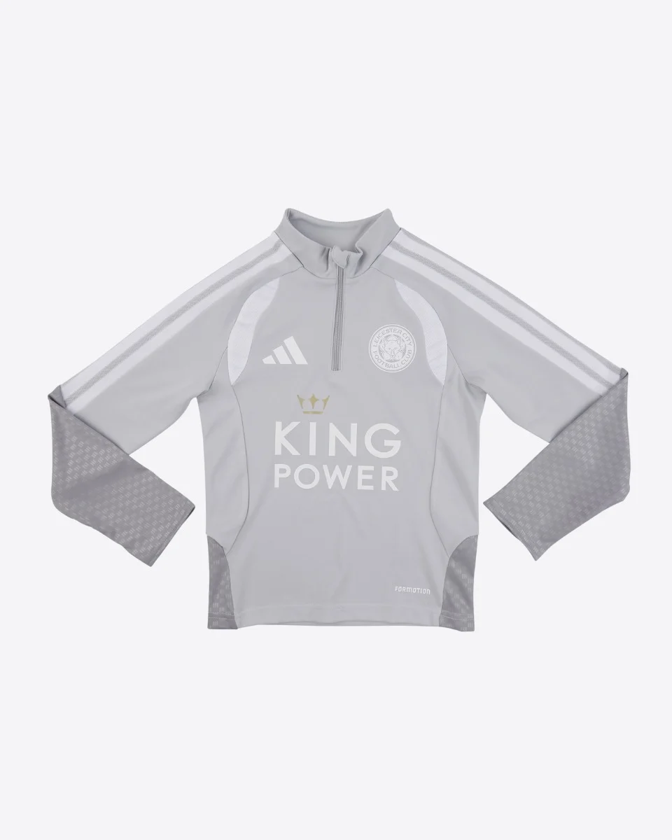 2026/27 Grey Training 1/4 Zip - Kids