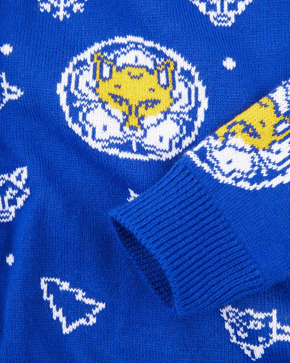 Leicester City Festive Foxes Christmas Jumper - Kids