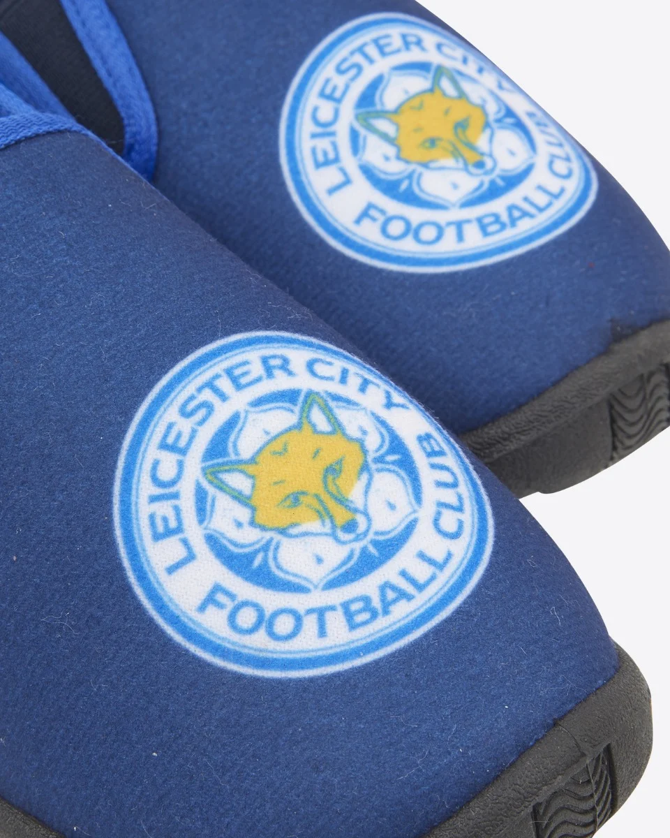Leicester City Crest Slippers - Kids