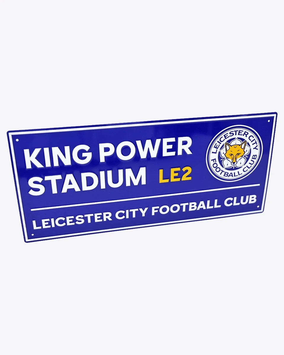 Leicester City KP Stadium Street Sign