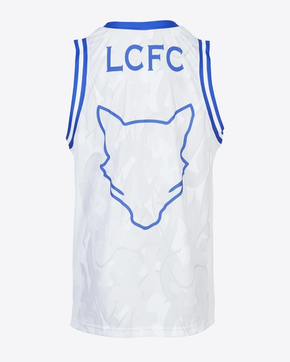 Leicester City King Power Collection - White Basketball Vest