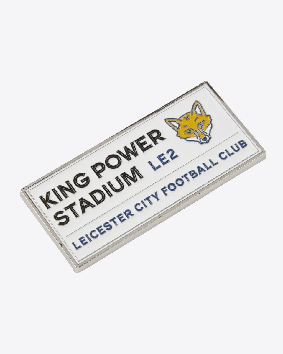Leicester City KP Street Sign Magnet