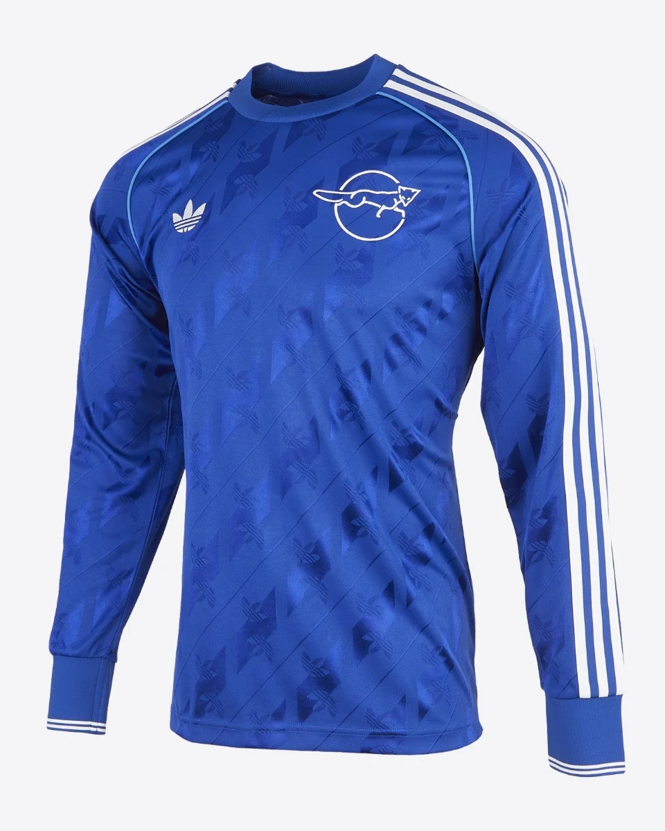 adidas Originals Blue L/S Jersey - Adults