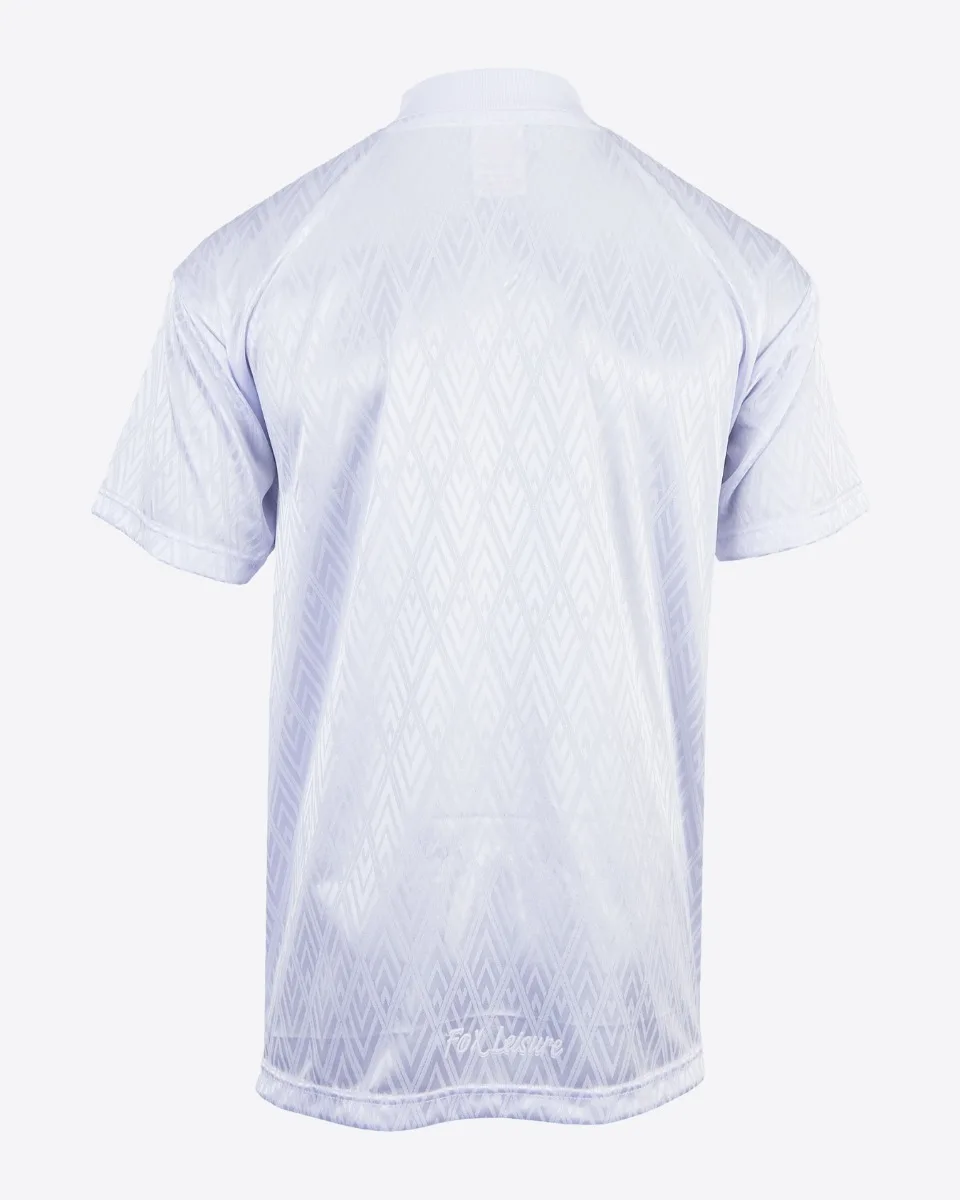 Leicester City Retro Shirt 1995 Whiteout