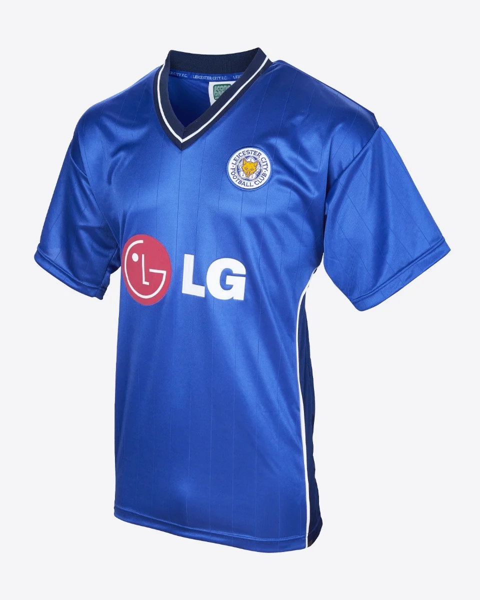 Leicester City Retro Shirt 2002 Home - Mens