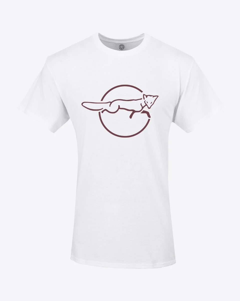Leicester City Maroon Running Fox T-Shirt - Adults 