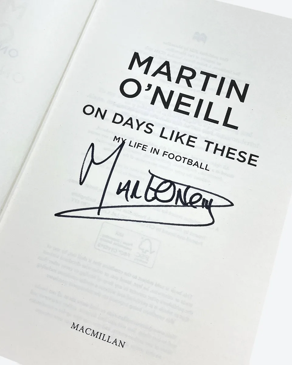Martin O'Neill Book