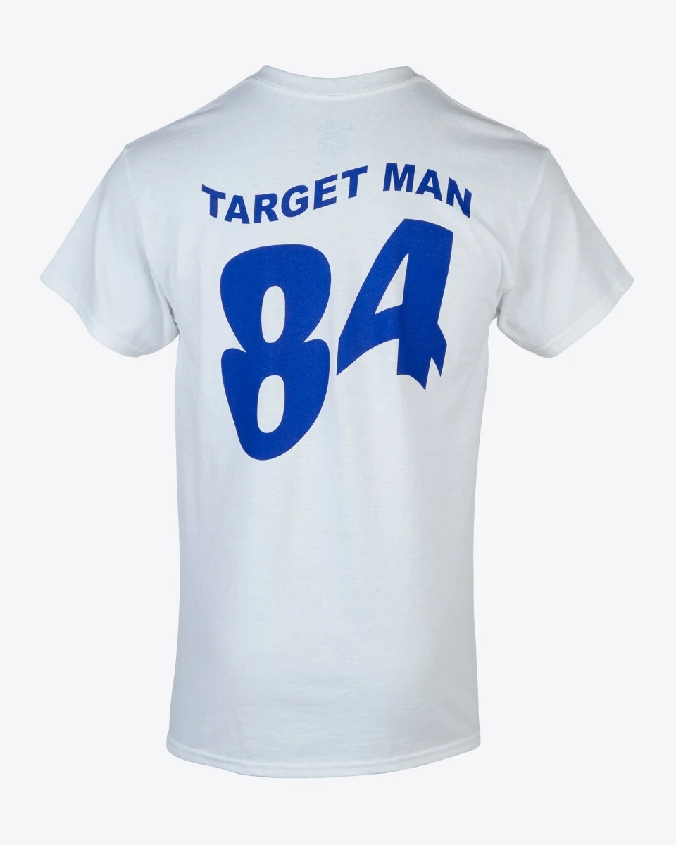 Kasabian for LCFC - White Target Man T-Shirt