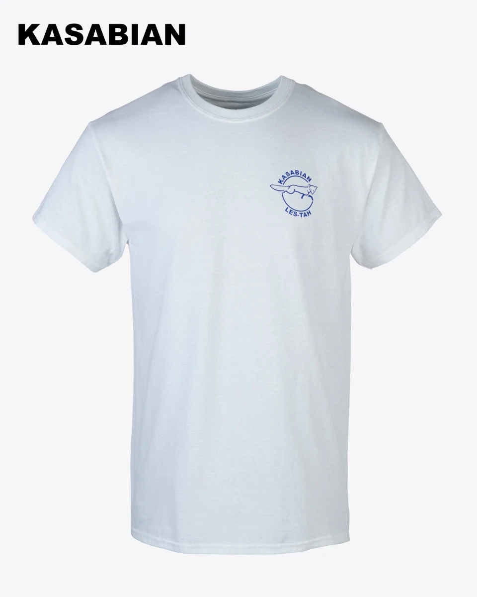 Kasabian for LCFC - White Target Man T-Shirt