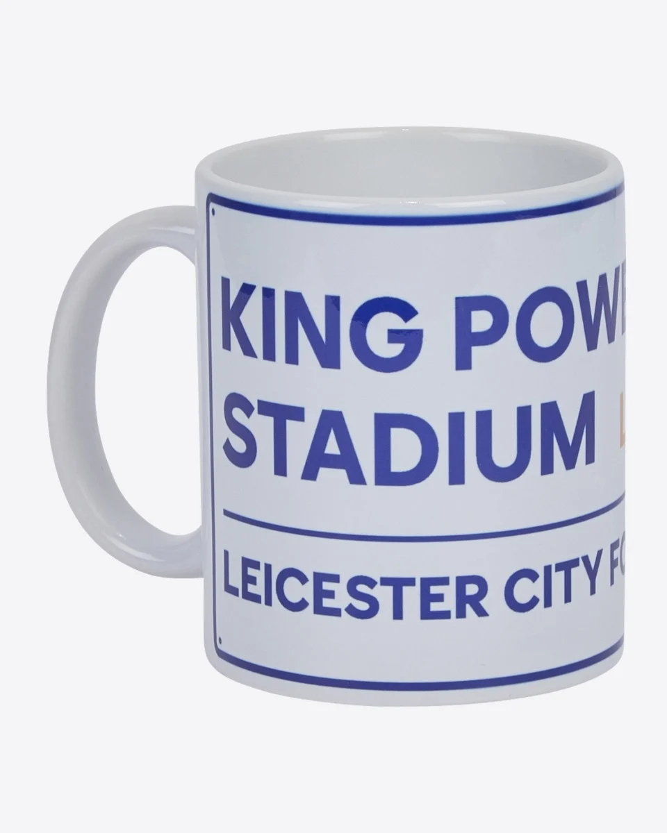Leicester City KP Street Sign Mug
