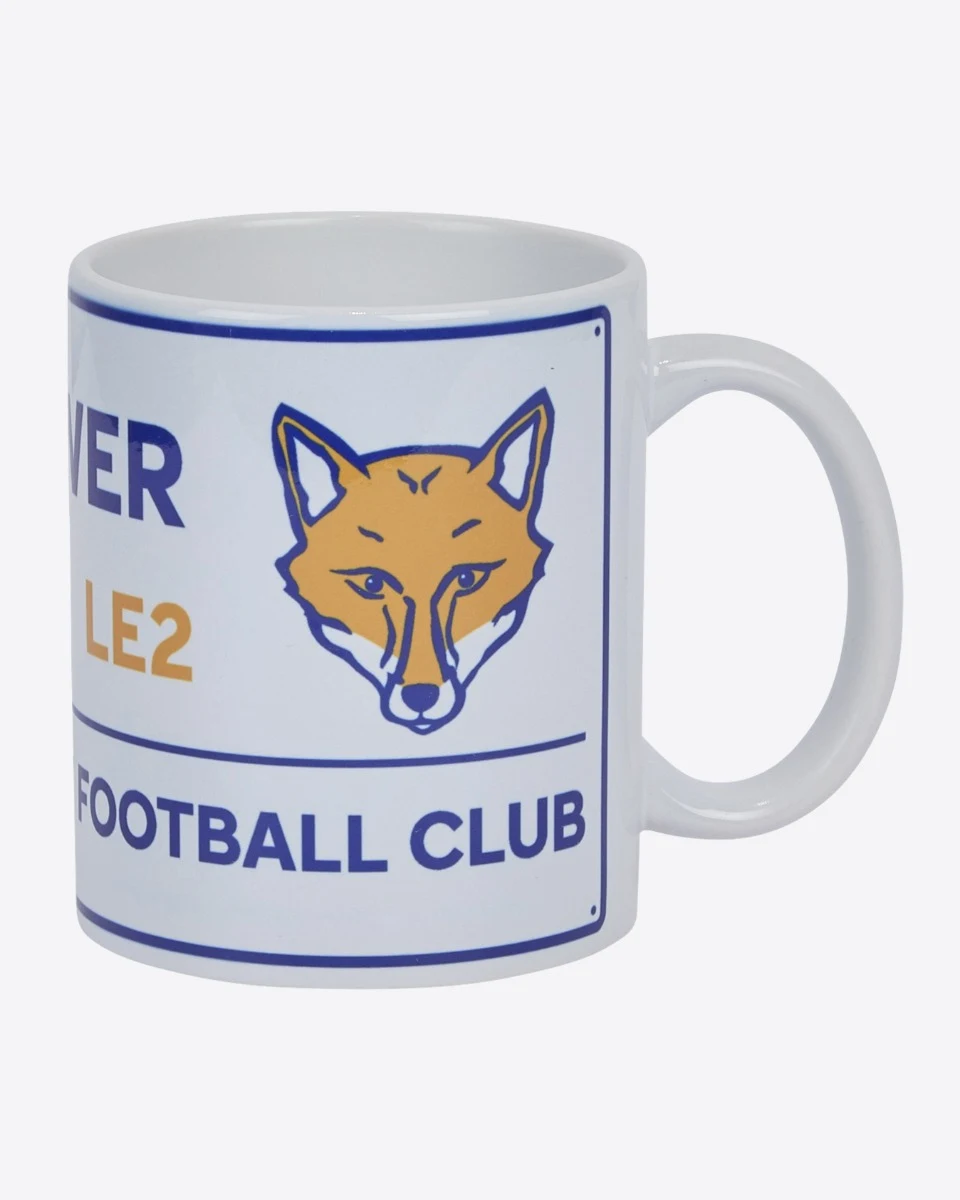 Leicester City KP Street Sign Mug