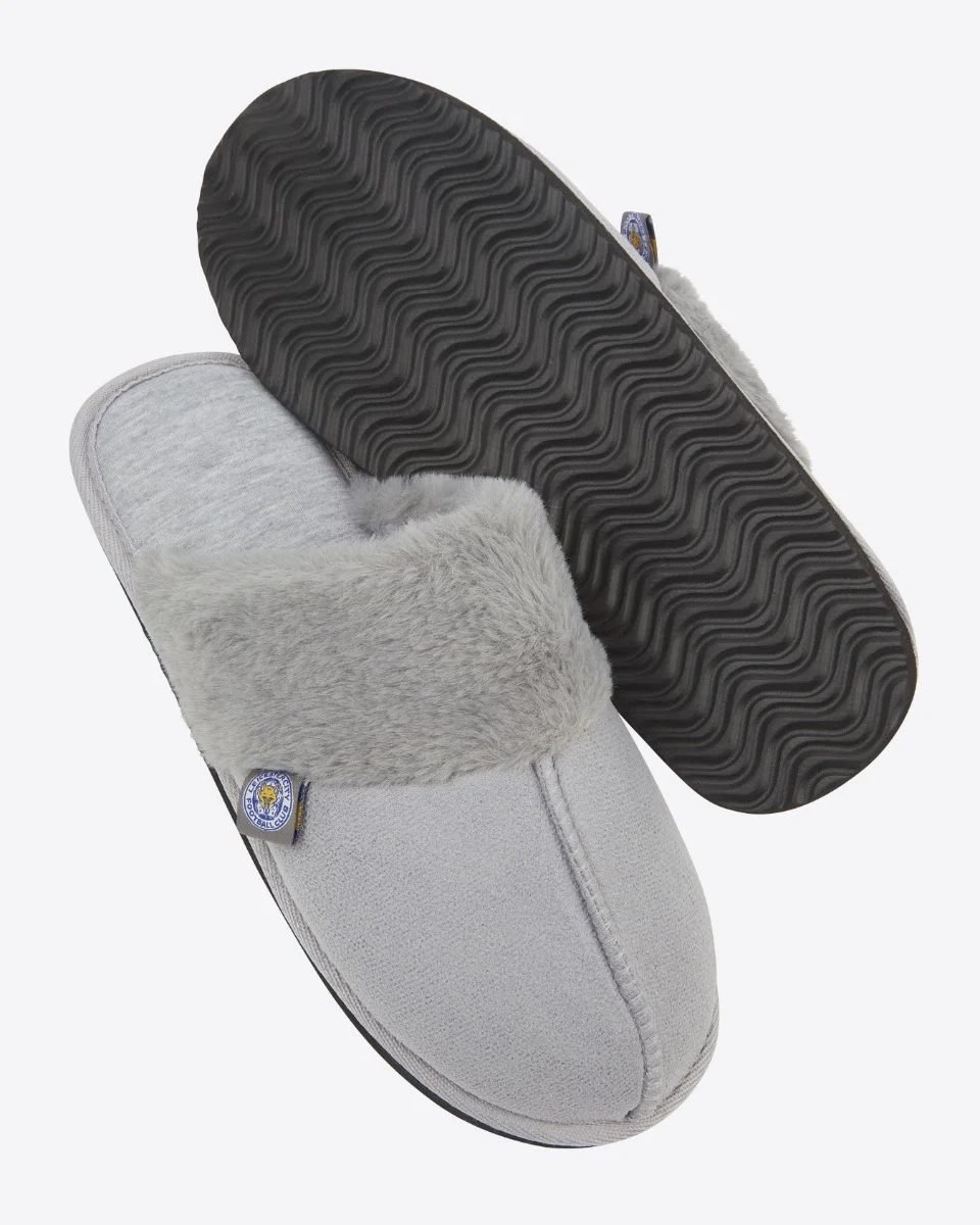 Leicester City Crest Mule Slippers