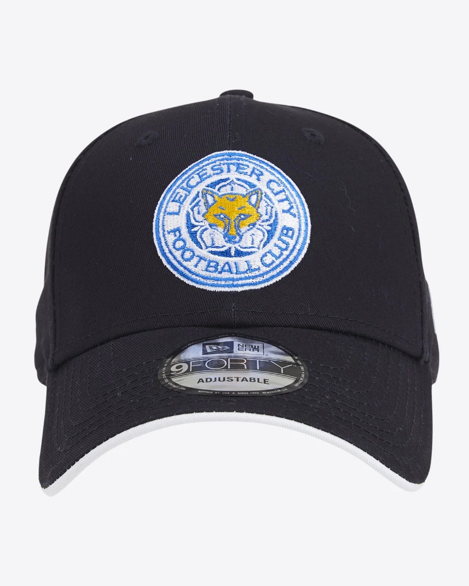 Leicester City New Era Navy 9FORTY Adjustable Cap