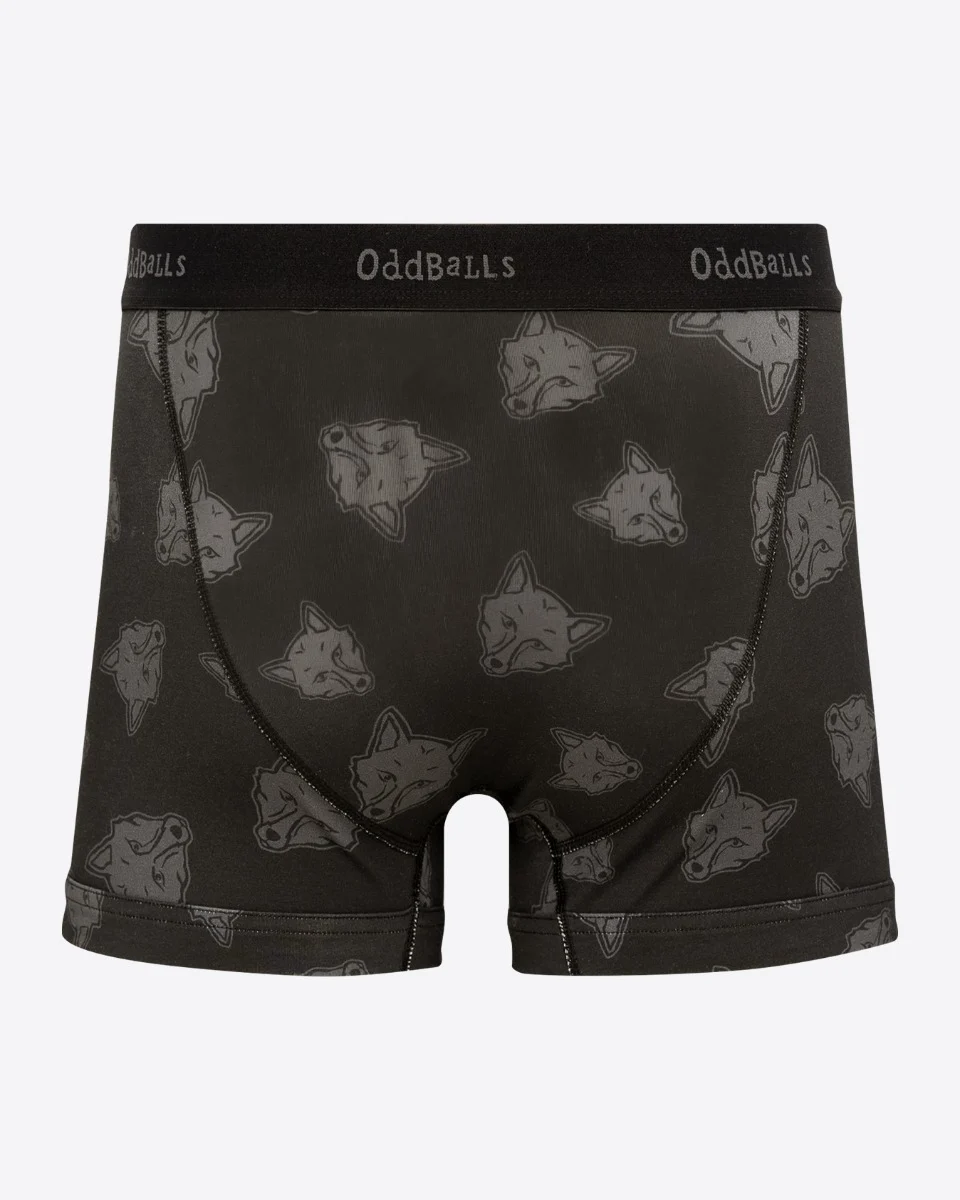 LCFC x Oddballs - Black Foxhead Boxer - Mens