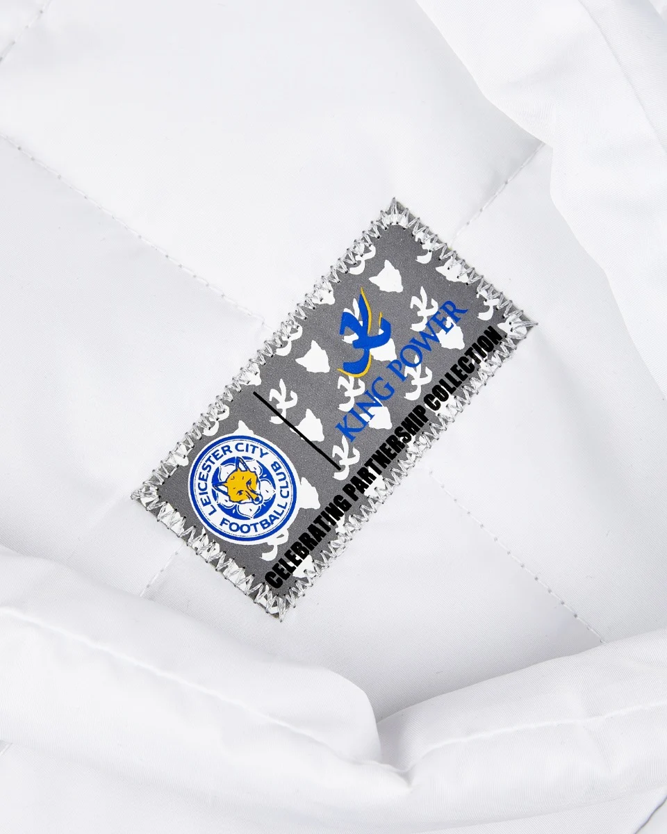 Leicester City King Power Retro - White Padded Tote Bag