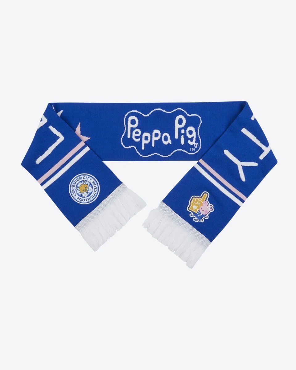 Leicester City Peppa Pig Stars Scarf - Kids