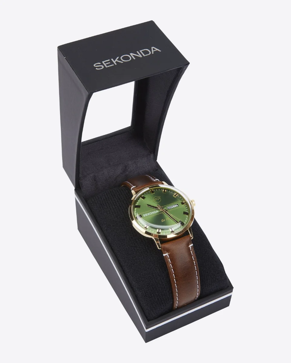 Leicester City Retro Running Fox Watch - Mens