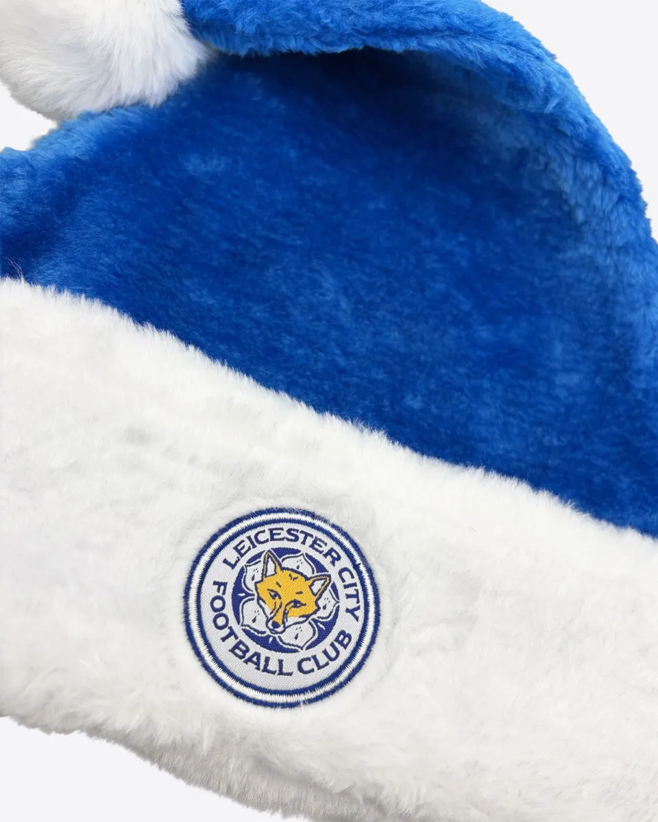 Leicester City Deluxe Christmas Santa Hat