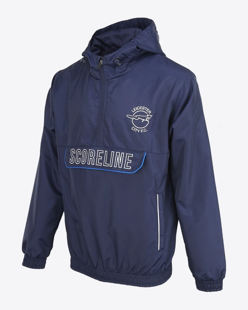 Leicester City Retro 1989 Overhead Cagoule - Mens